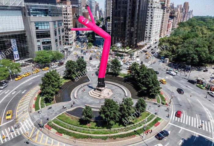 Someone Swaps Racist Monuments With Colorful Air Dancers In Hilarious Pics And People Think It’s An Awesome Idea Someone Swaps Racist Monuments With Colorful Air Dancers In Hilarious Pics And People Think It’s An Awesome Idea