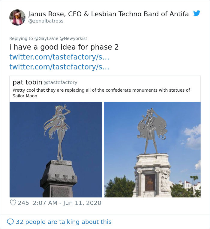 Someone Swaps Racist Monuments With Colorful Air Dancers In Hilarious Pics And People Think It’s An Awesome Idea Someone Swaps Racist Monuments With Colorful Air Dancers In Hilarious Pics And People Think It’s An Awesome Idea