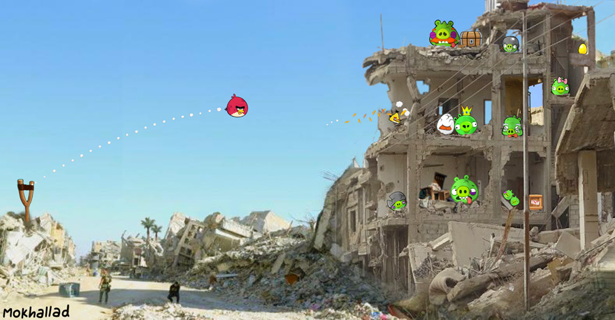 I Draw On A Real Views Of My Country To Convey The Message...