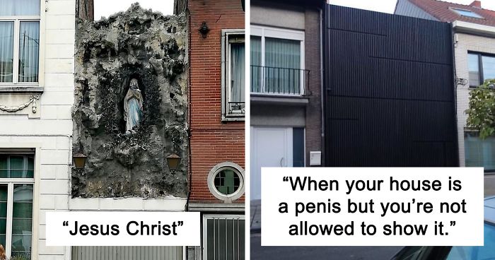 Belgian Guy Documents Ugly Houses He Sees And They’re So Bad, It’s Hilarious (30 More New Pics)