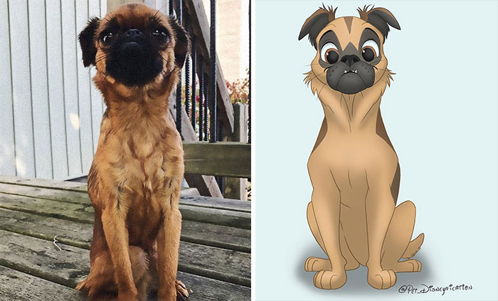 Artist-Turns-Pets-Disney-Characters-Pet-Disneyfication