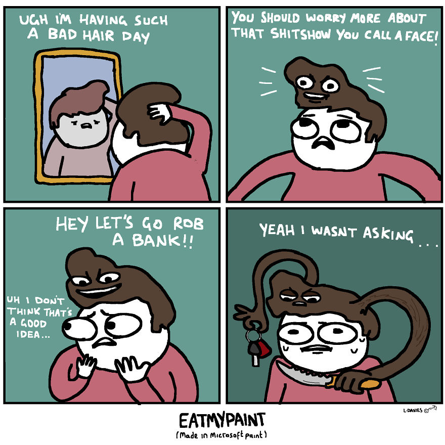 25 Comics I Made In Microsoft Paint To Brighten Your Day