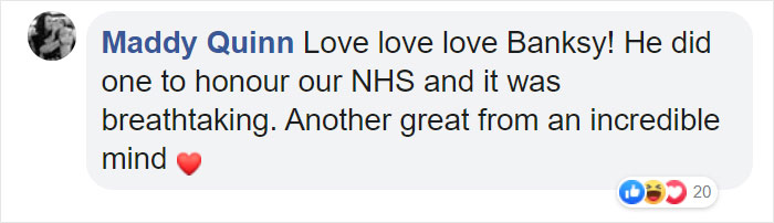 Banksy's Statement About White Privilege Gets Over 2 Million Likes In 2 Days Banksy's Statement About White Privilege Gets Over 2 Million Likes In 2 Days
