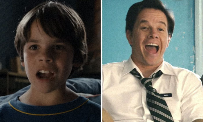 John In Ted (Played By Bretton Manley As A Kid And Mark Wahlberg As An Adult)