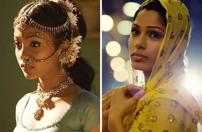 Latika In Slumdog Millionaire (Played By Tanvi Lonkar As A Teenager And Freida Pinto As An Adult)