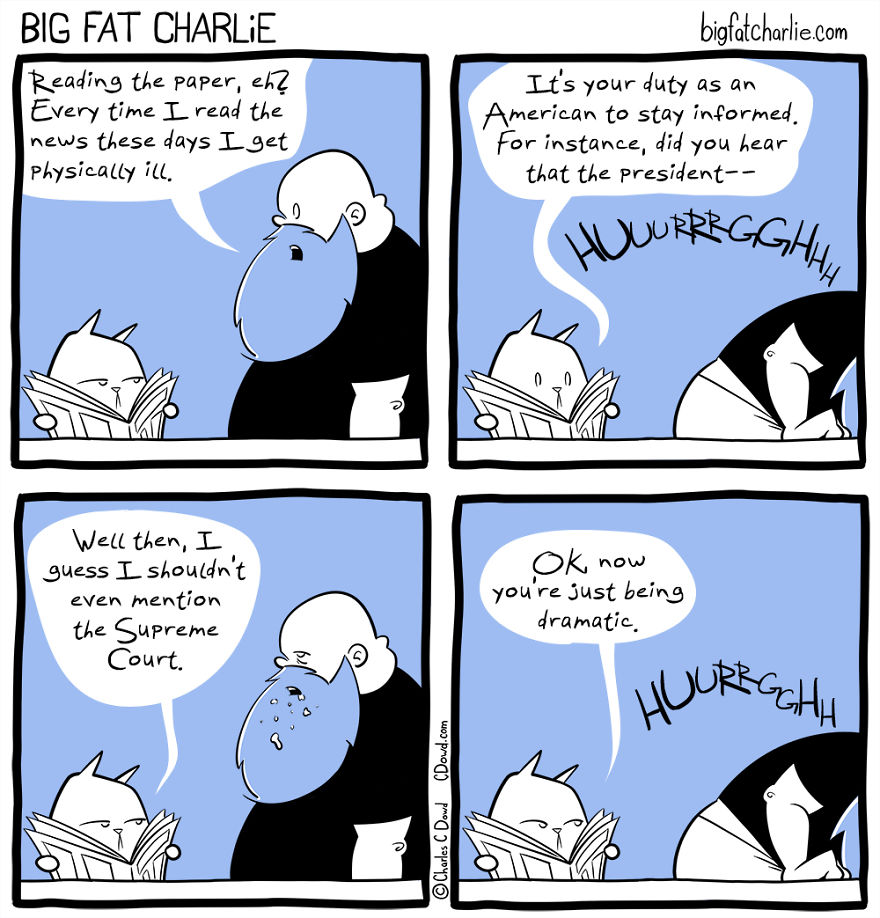 13 Comics About Being Fat, Having Diabetes, And A Cat