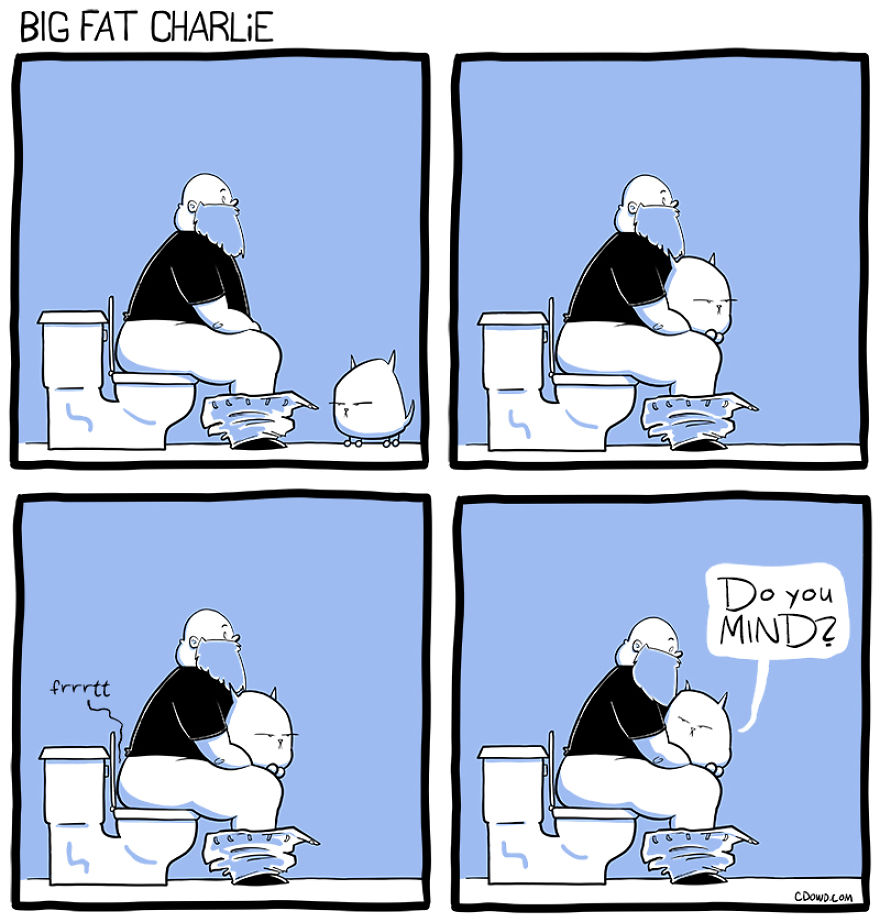 13 Comics About Being Fat, Having Diabetes, And A Cat