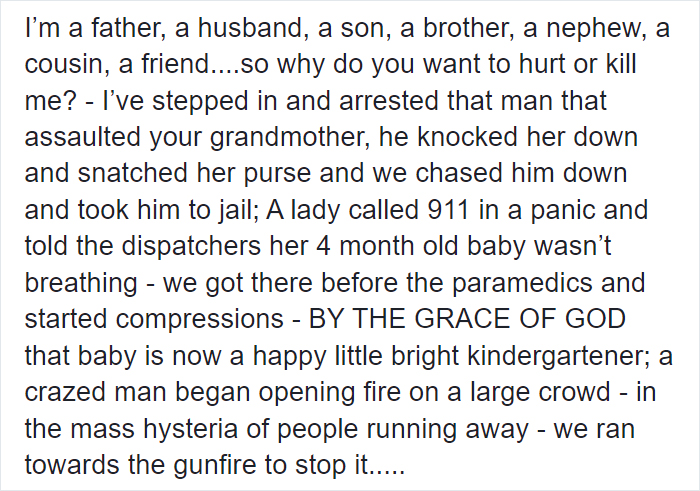 Black Police Officer Asks People To Stop Hating On Him In A Heartbreaking Post Black Police Officer Asks People To Stop Hating On Him In A Heartbreaking Post