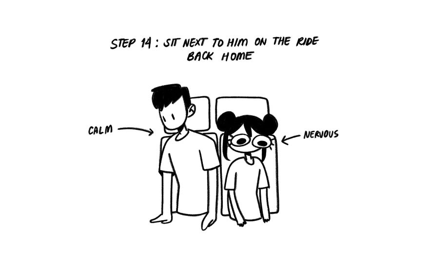 Girl Illustrates The 15 Steps It Took For Her And Her BF To Confess Their Feelings To Each Other And Start Dating Girl Illustrates The 15 Steps It Took For Her And Her BF To Confess Their Feelings To Each Other And Start Dating