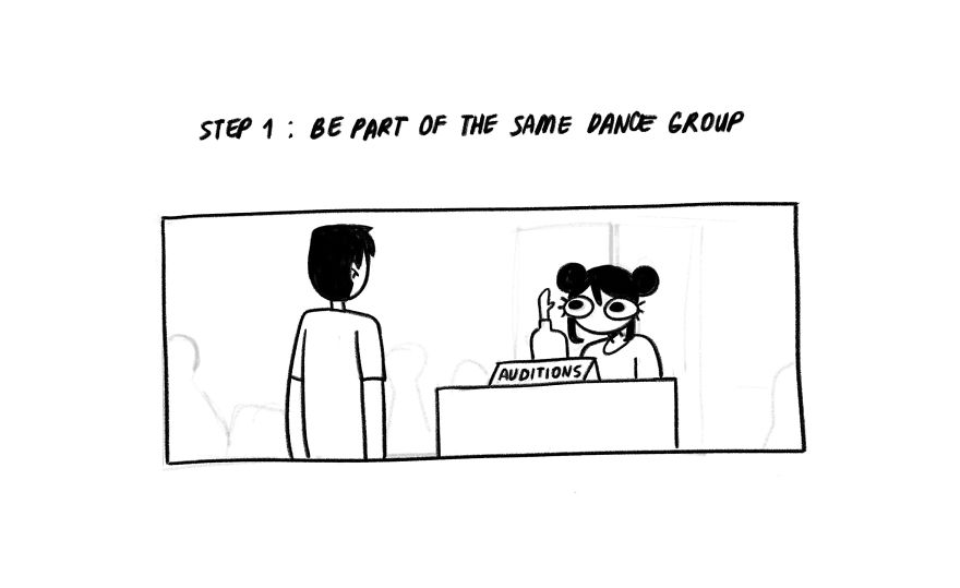 Girl Illustrates The 15 Steps It Took For Her And Her BF To Confess Their Feelings To Each Other And Start Dating