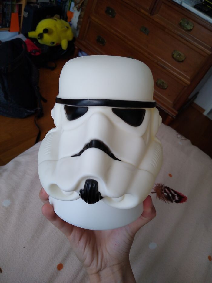 This Strange Storm Trooper Soap Dispenser