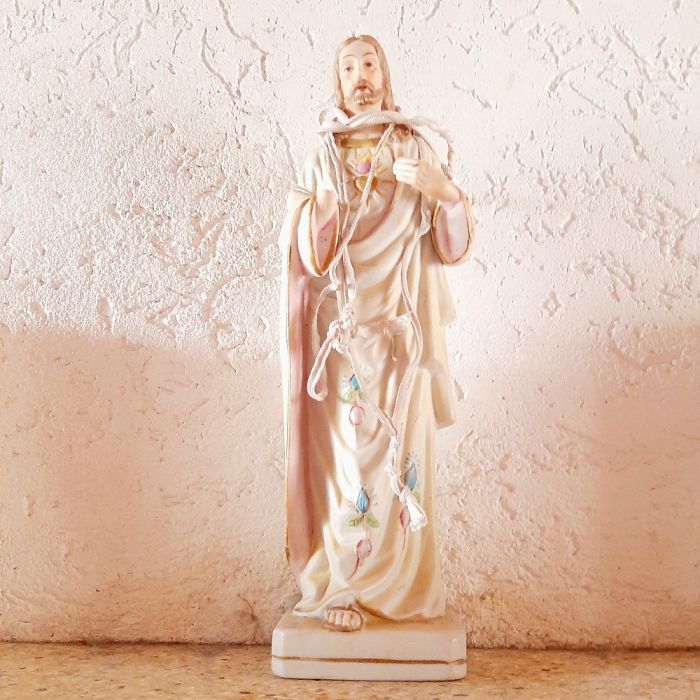 We've Got A Jezus Without Hand. I Saved Him From A Clean Up Never Found His Hand Tho