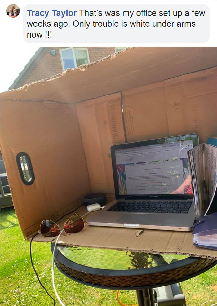 Man Comes Up With A Cheap Idea To Protect Laptops From The Sun And It Actually Works Man Comes Up With A Cheap Idea To Protect Laptops From The Sun And It Actually Works