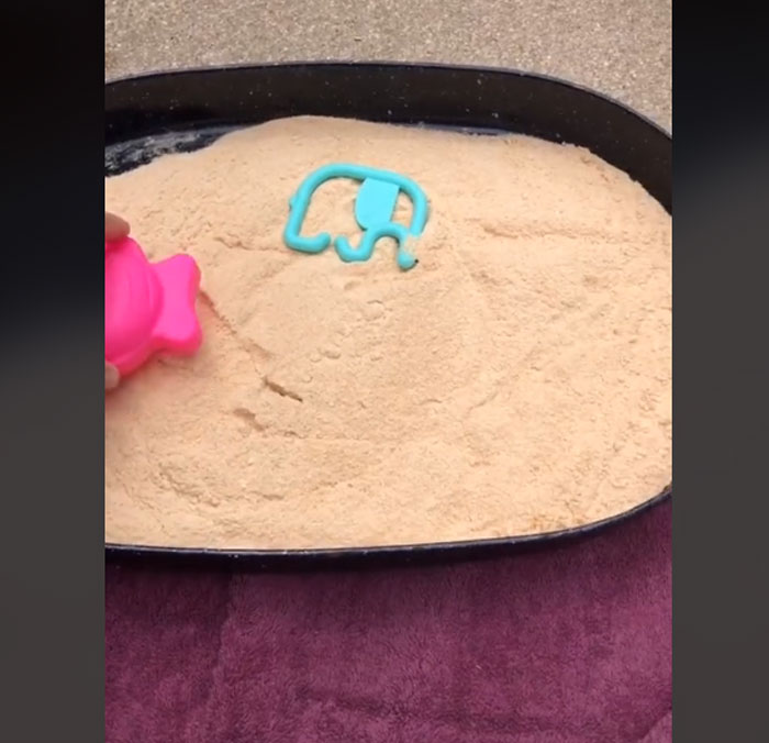 Mom's TikTok On Making 'Edible Sand' Goes Viral And Others Try It Out Mom's TikTok On Making 'Edible Sand' Goes Viral And Others Try It Out