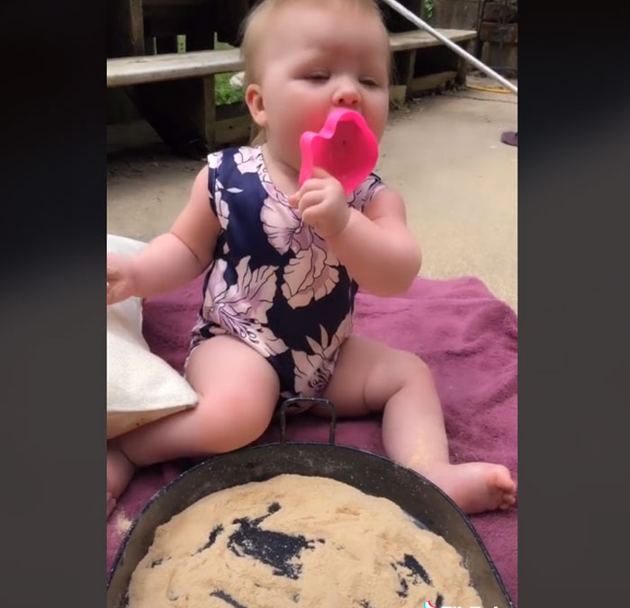 Mom's TikTok On Making 'Edible Sand' Goes Viral And Others Try It Out Mom's TikTok On Making 'Edible Sand' Goes Viral And Others Try It Out