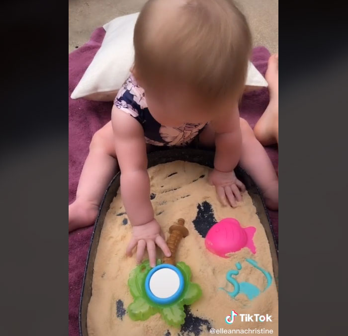 Mom's TikTok On Making 'Edible Sand' Goes Viral And Others Try It Out Mom's TikTok On Making 'Edible Sand' Goes Viral And Others Try It Out