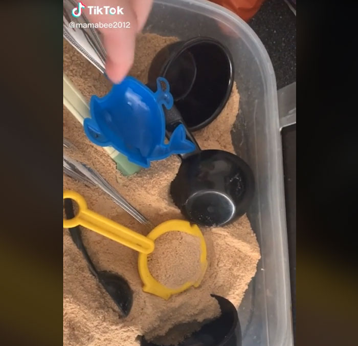 Mom's TikTok On Making 'Edible Sand' Goes Viral And Others Try It Out Mom's TikTok On Making 'Edible Sand' Goes Viral And Others Try It Out