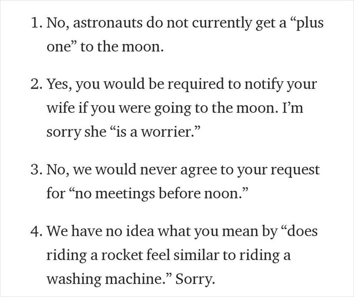 Comedian Knows He's Too Dumb To Work For NASA, Still 'Applies', 'Receives' A Hilarious Rejection Letter Comedian Knows He's Too Dumb To Work For NASA, Still 'Applies', 'Receives' A Hilarious Rejection Letter