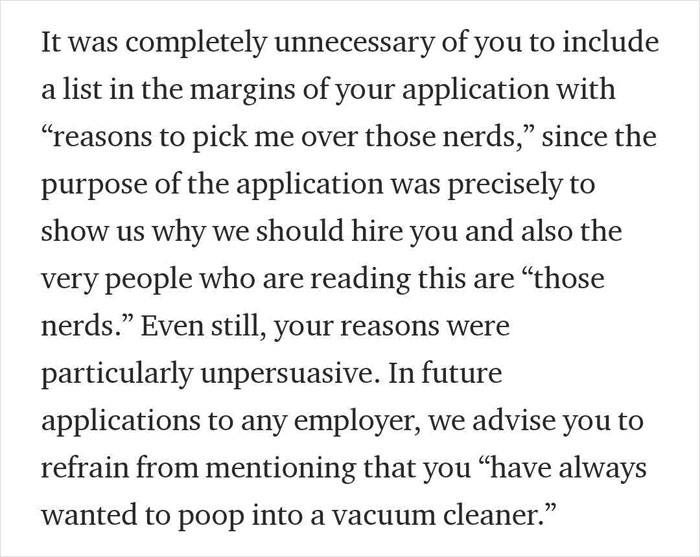Comedian Knows He's Too Dumb To Work For NASA, Still 'Applies', 'Receives' A Hilarious Rejection Letter Comedian Knows He's Too Dumb To Work For NASA, Still 'Applies', 'Receives' A Hilarious Rejection Letter