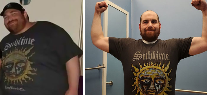 Couple Shares Before-And-After Photos Of Their Amazing Weight Transformation Couple Shares Before-And-After Photos Of Their Amazing Weight Transformation