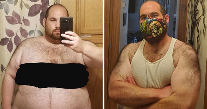 Couple Shares Before-And-After Photos Of Their Amazing Weight Transformation