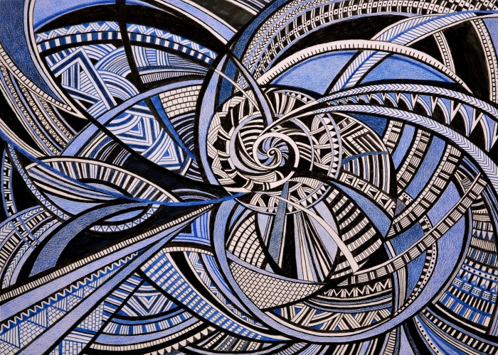 I Create Patterns Of Using Geometrical Shapes