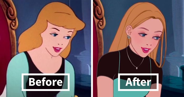 Artist ‘Updates’ Disney Princesses As Modern Women, Goes Viral (7 Pics)