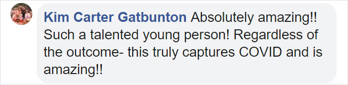 Teen Spent 400 Hours Making A COVID-Themed Prom Dress Using 750 Meters Of Colored Duct Tape For A Duck Brand Scholarship Contest Teen Spent 400 Hours Making A COVID-Themed Prom Dress Using 750 Meters Of Colored Duct Tape For A Duck Brand Scholarship Contest