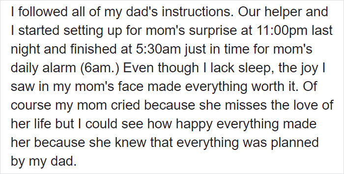 Daughter Receives Email Instructions On How To Throw A 25th Wedding Anniversary Celebration For Mom Written By Dad Who Passed Away 10 Months Ago Daughter Receives Email Instructions On How To Throw A 25th Wedding Anniversary Celebration For Mom Written By Dad Who Passed Away 10 Months Ago