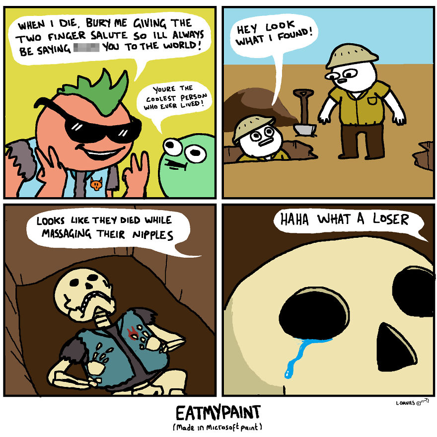 25 Comics I Made In Microsoft Paint To Brighten Your Day