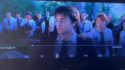 In “Harry Potter And The Prisoner Of Azkaban,” Buckbeak Poops