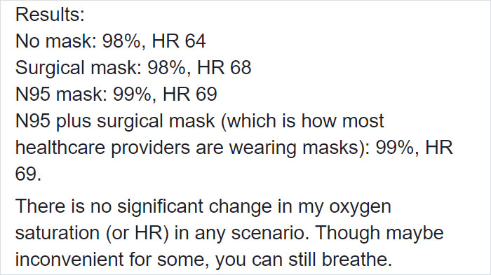 Doctor Demonstrates What Happens When You Wear Different Masks Doctor Demonstrates What Happens When You Wear Different Masks