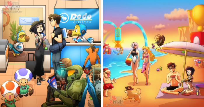 My Husband And I Go On A Video Game Vacation