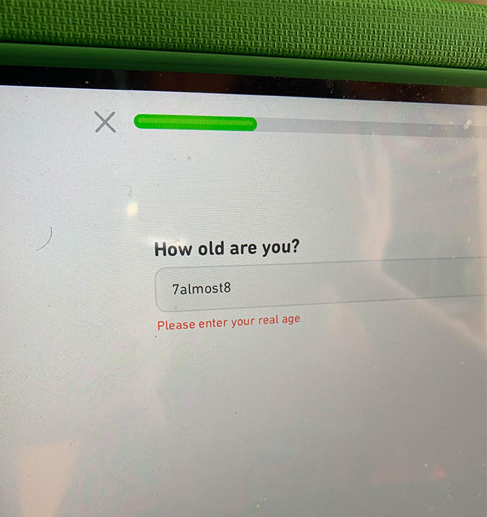 “But That Is My Real Age!”