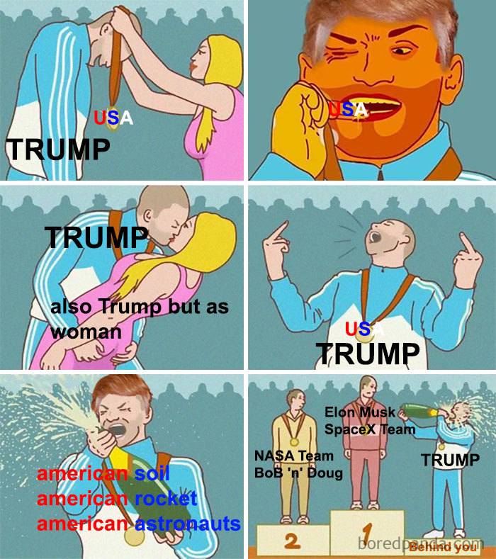 Funny-Reaction-Space-X-Launch