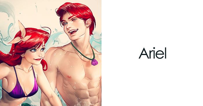 Artist Takes Characters From Pop Culture And Switches Their Gender (24 Pics)