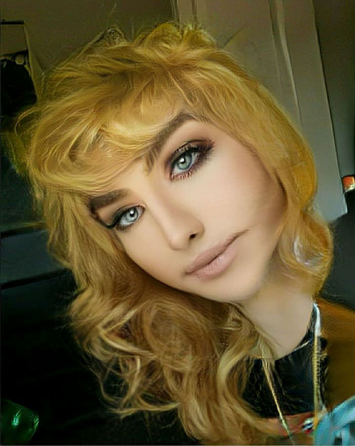 Person Tests What Happens When You Try A Gender Swap Filter Back And Forth 39 Times On Your Own Face