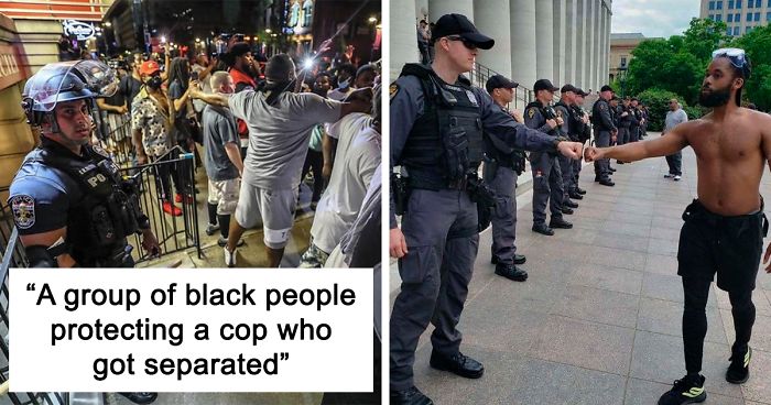35 Pics Showing The Other Side Of The George Floyd Protests That The Mainstream Media Is Reluctant To Share