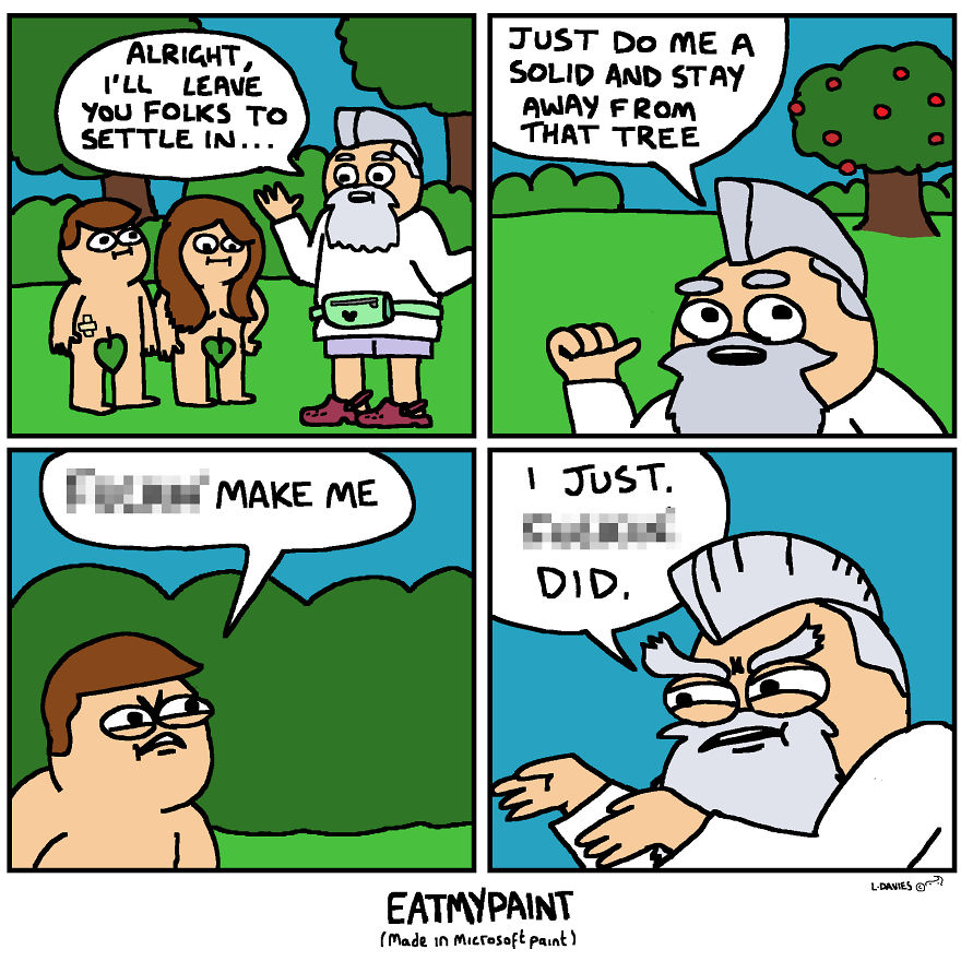 25 Comics I Made In Microsoft Paint To Brighten Your Day