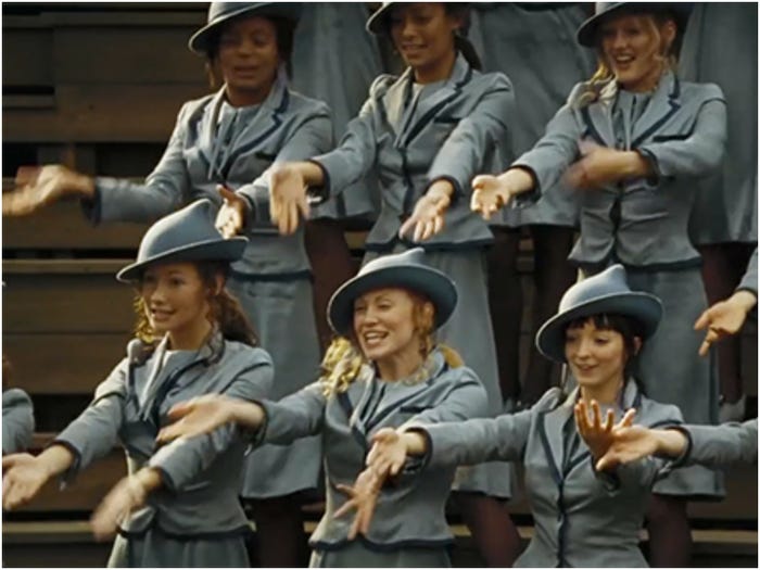 In 'Goblet Of Fire,' The Beauxbatons Students Do A Very Familiar Muggle Dance: The Macarena
