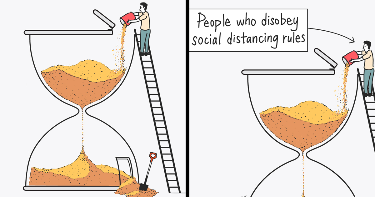 My 16 Illustrations To Reflect On Our Lives During The COVID-19 Crisis