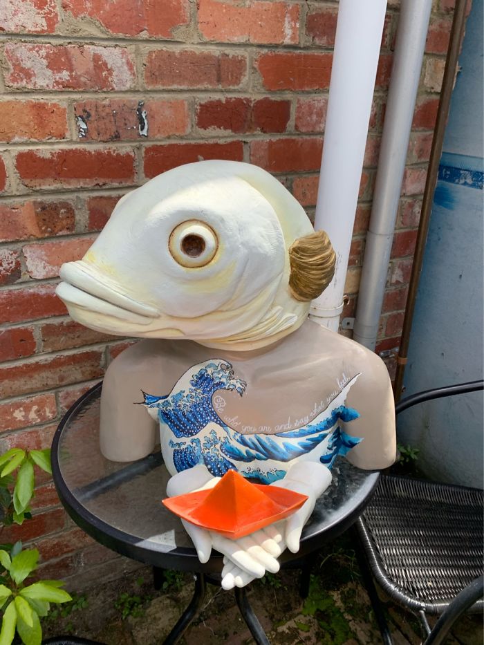 Found This Reverse Mermaid On The Street, Could Not Leave Her Alone To Fend For Herself