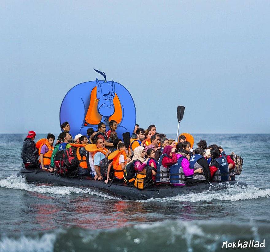 I Draw On A Real Views Of My Country To Convey The Message...