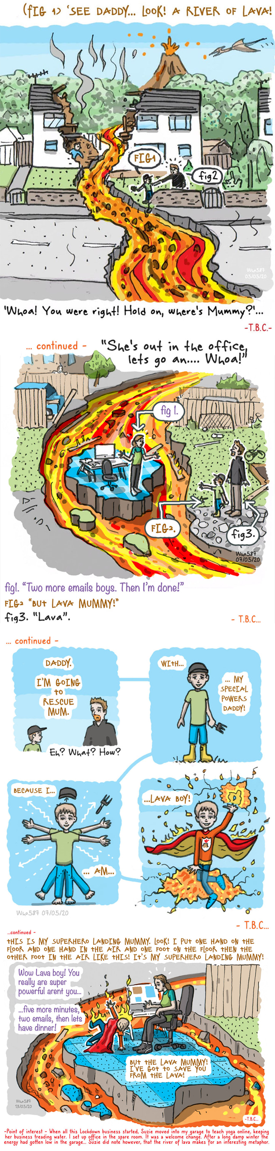 I've Kept A Visual Diary Every Working Day Since Day One Of Lockdown