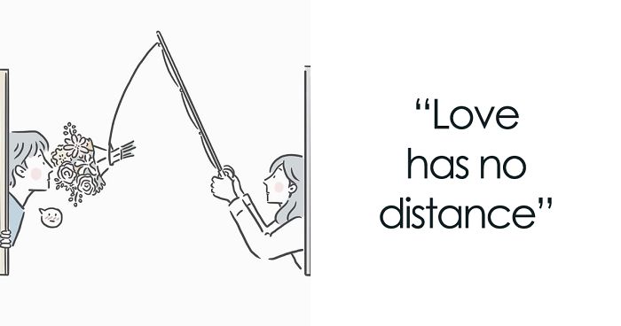 Illustrator Shows Small Fragments Of Love In Her Long-Distance Relationship (94 Pics)