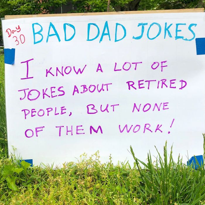 Man-Posts-Toms-Bad-Dad-Jokes-On-His-Lawn