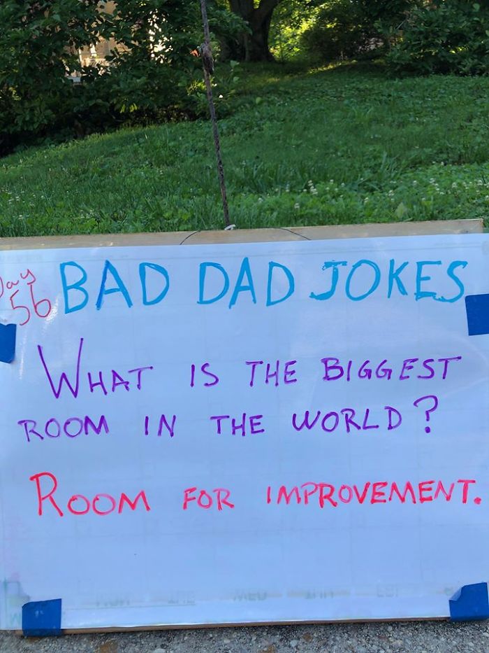 Man-Posts-Toms-Bad-Dad-Jokes-On-His-Lawn