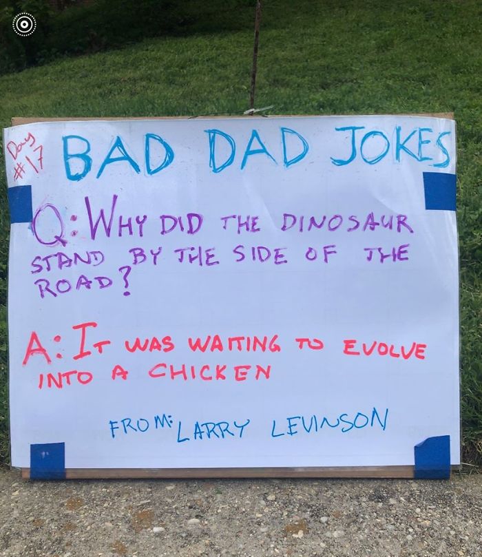 Man-Posts-Toms-Bad-Dad-Jokes-On-His-Lawn