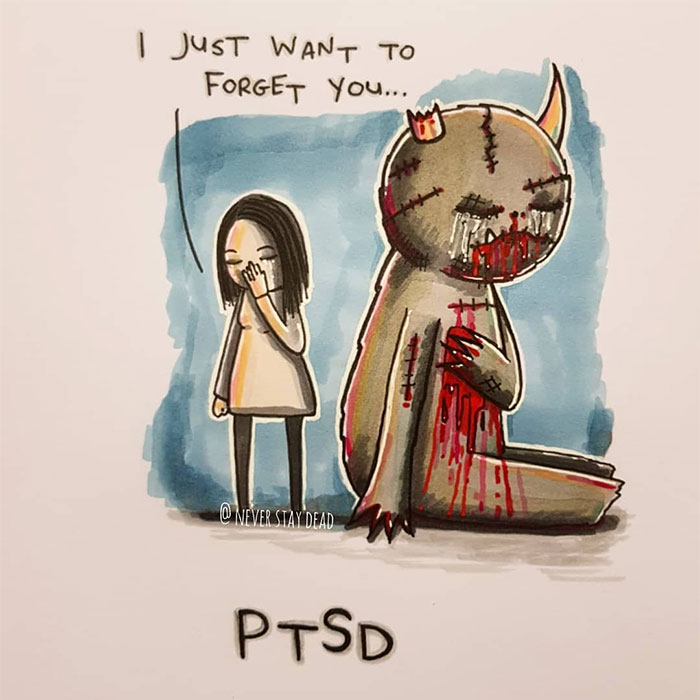 Mental-Disorder-Monsters-Art-Neverstaydead