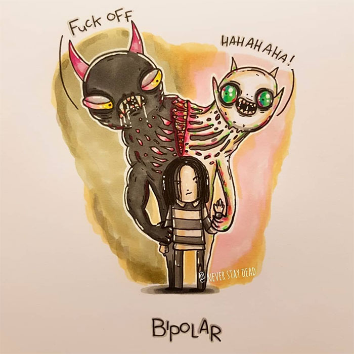 Mental-Disorder-Monsters-Art-Neverstaydead